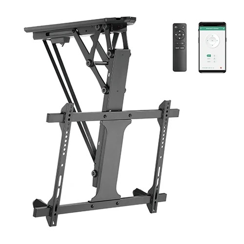 Rack Eléctrico a Control Remoto para TV de 32 a 65 pulgadas, vista frontal